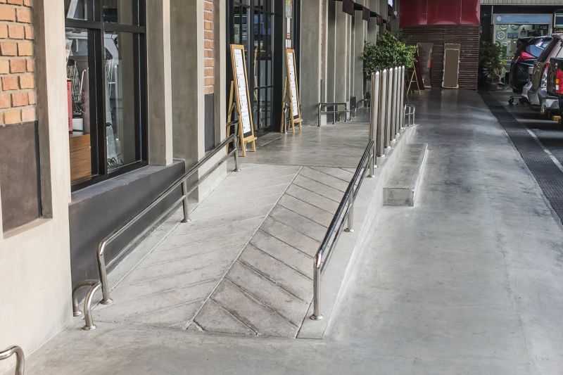 Construction Site of Concrete Ramps